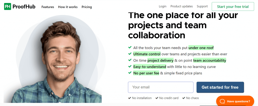 ProofHub - Top SaaS Tool for Project Management