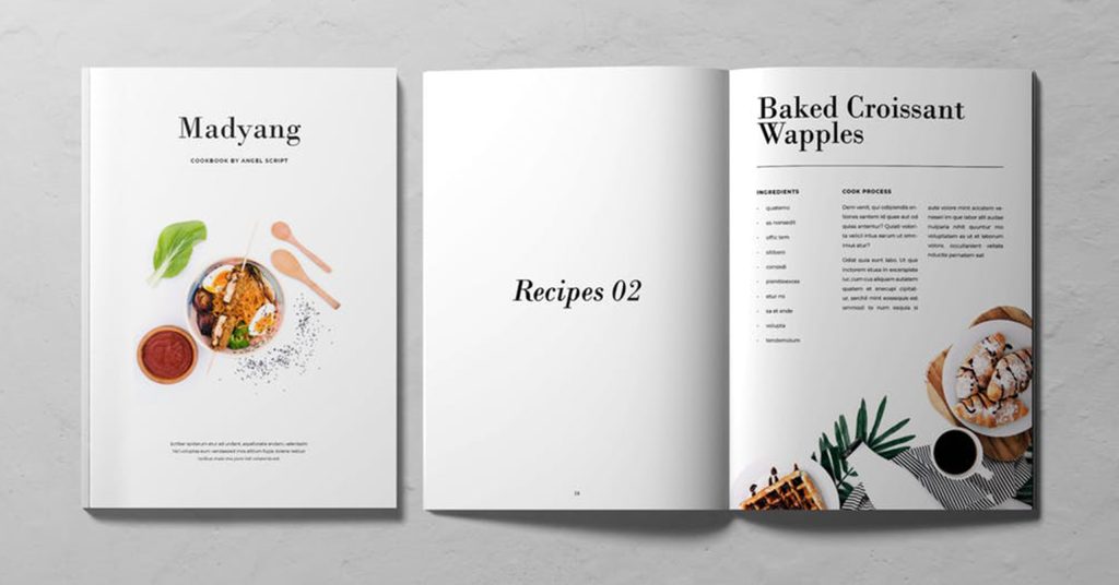 Photo-centric cookbooks