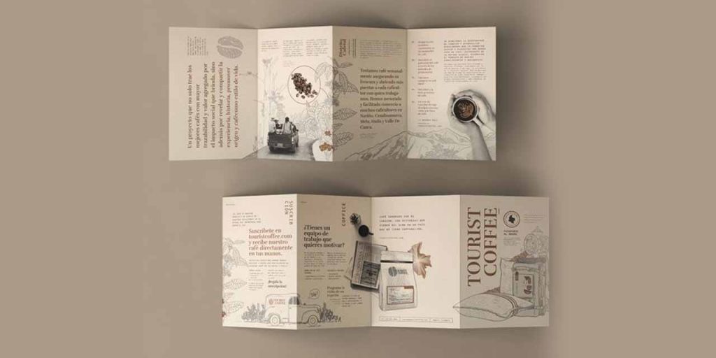 Handmade brochure